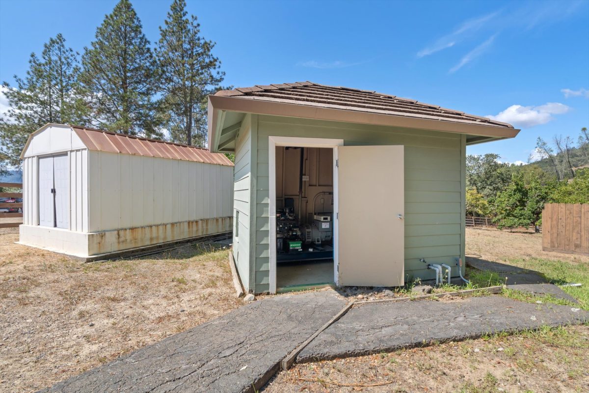 Diesel Backup Generator/House Well Housing + Diesel Fuel Storage